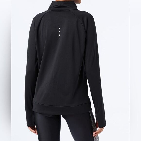 Nike Running dri fit 1/4 zip midlayer long sleeve - Picture 2 of 9